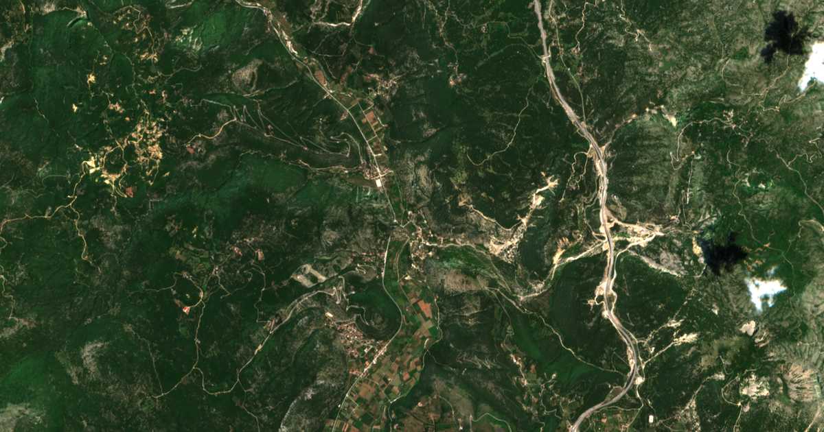 Satellitenkarte von Kleisoúra