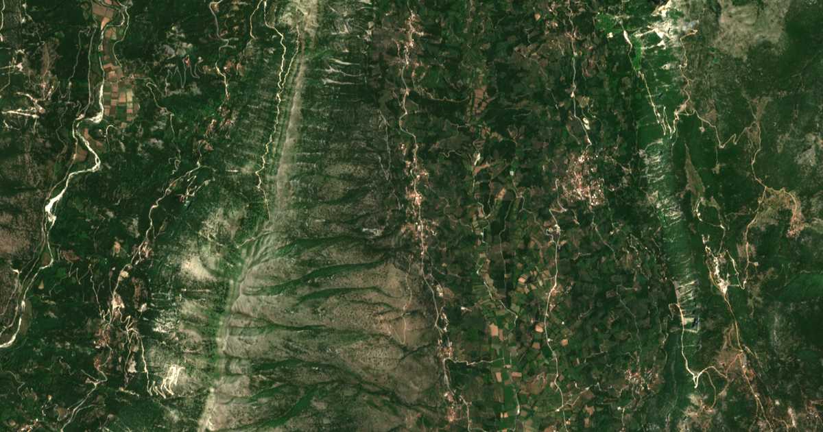 Satellitenkarte von Nikolítsion