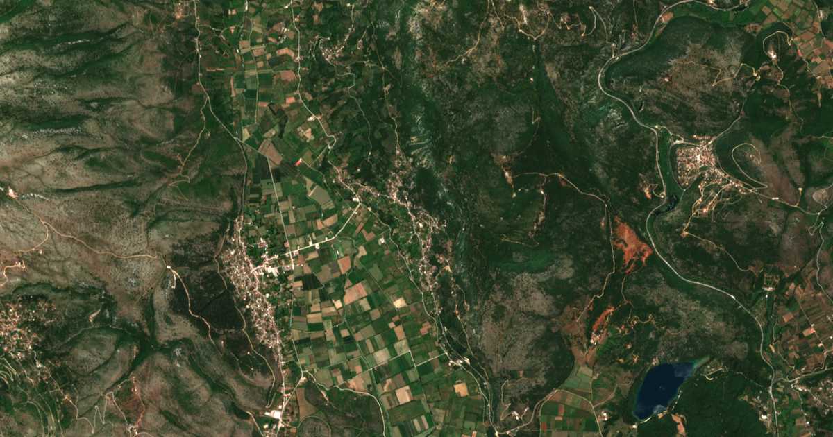 Satellitenkarte von Rizovoúnion