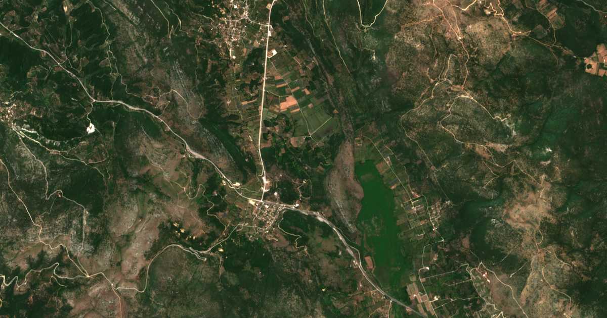 Satellitenkarte von Kartérion