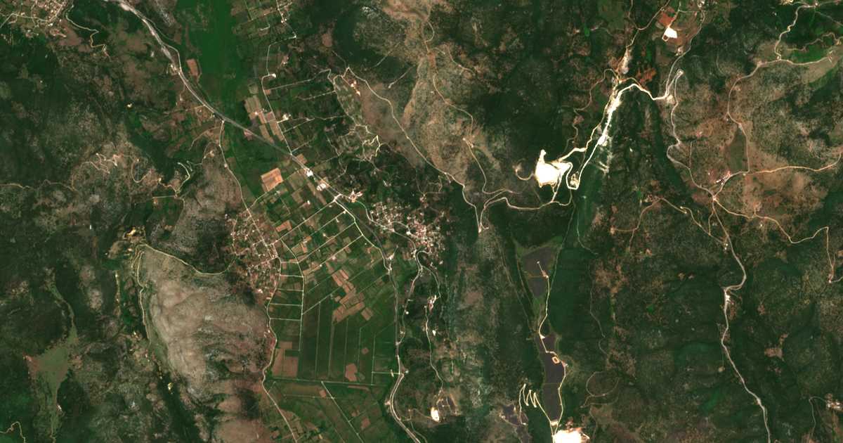 Satellitenkarte von Margariti
