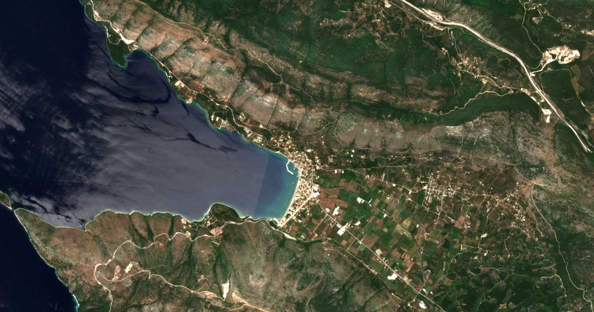 Satellitenkarte von Platariá