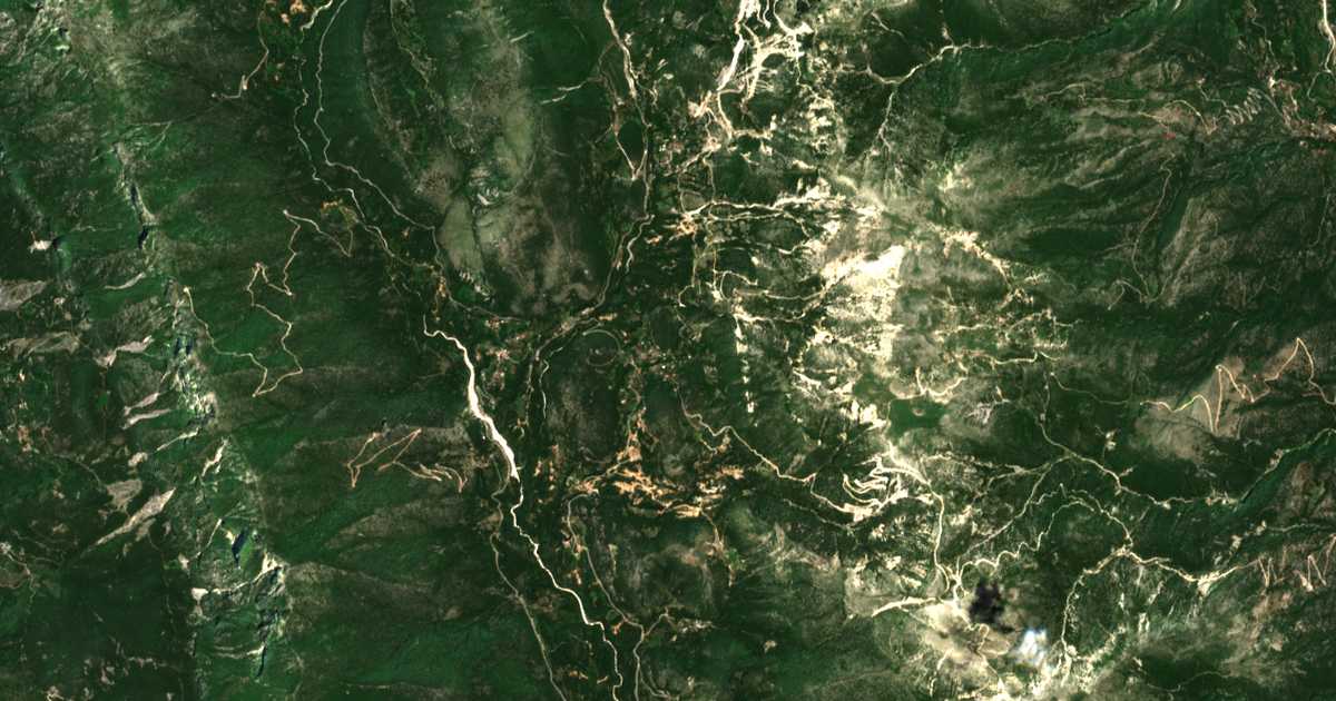 Satellitenkarte von Avlotopos von Thesprotia