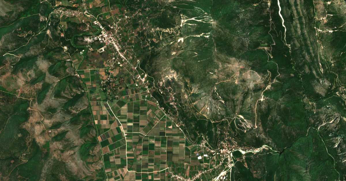 Satellitenkarte von Chóika