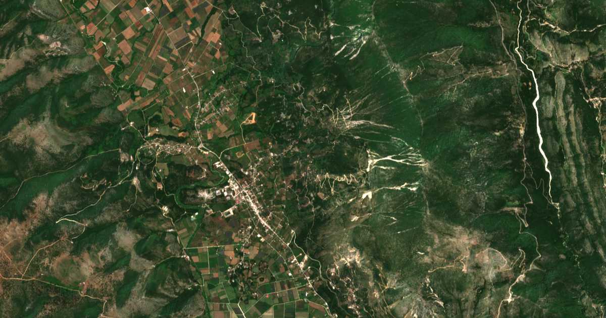 Satellitenkarte von Gardíkion