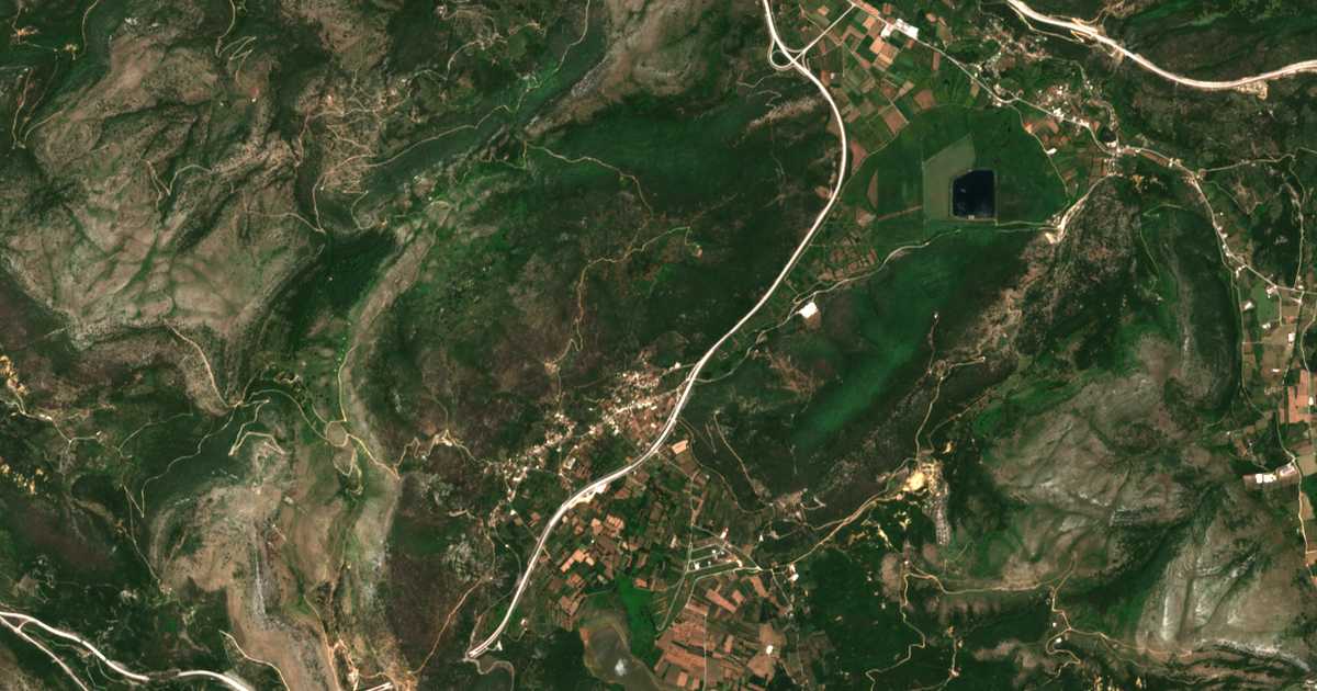 Satellitenkarte von Gkríka