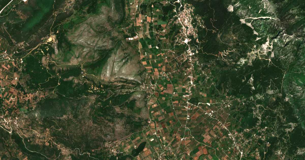 Satellitenkarte von Pagkrátai