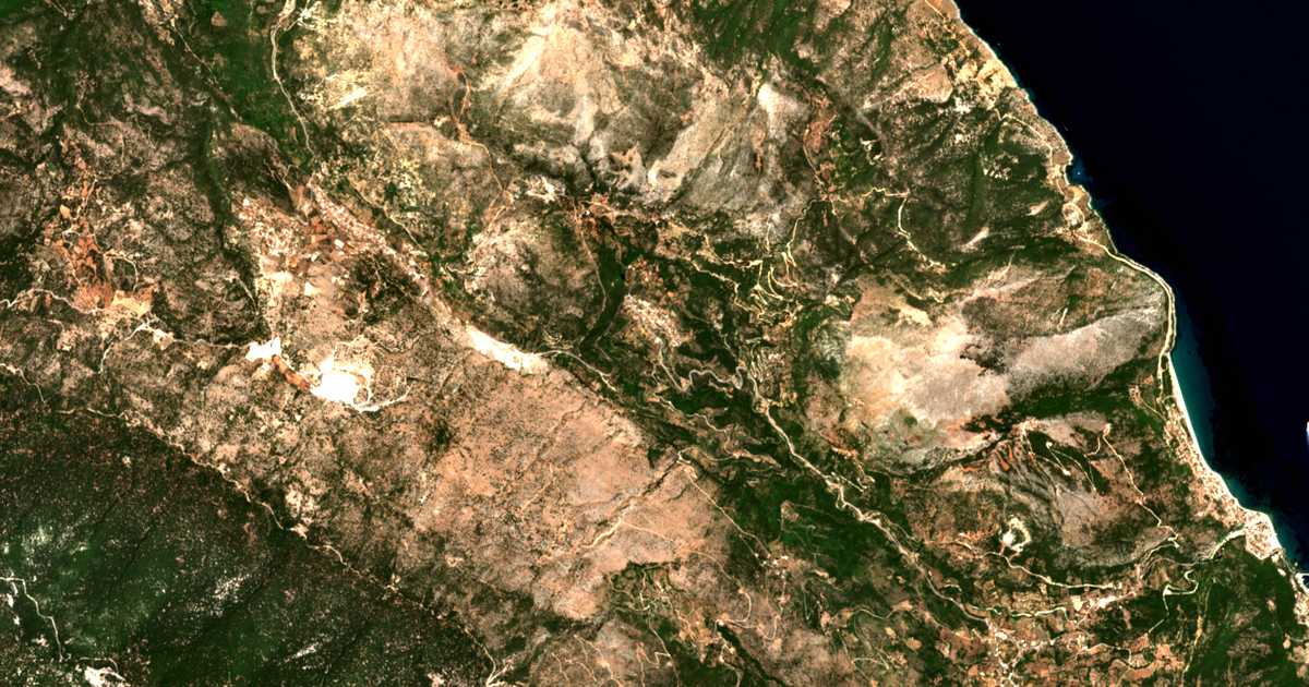 Satellitenkarte von Ágios Nikólaos