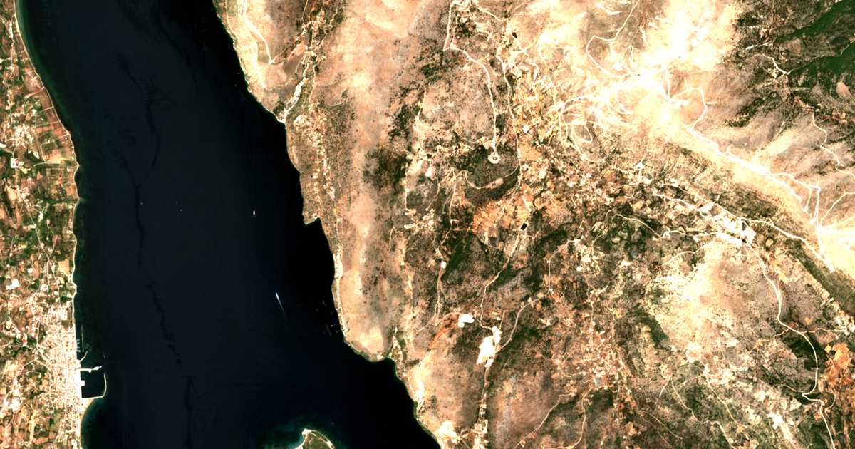 Satellitenkarte von Davgáta