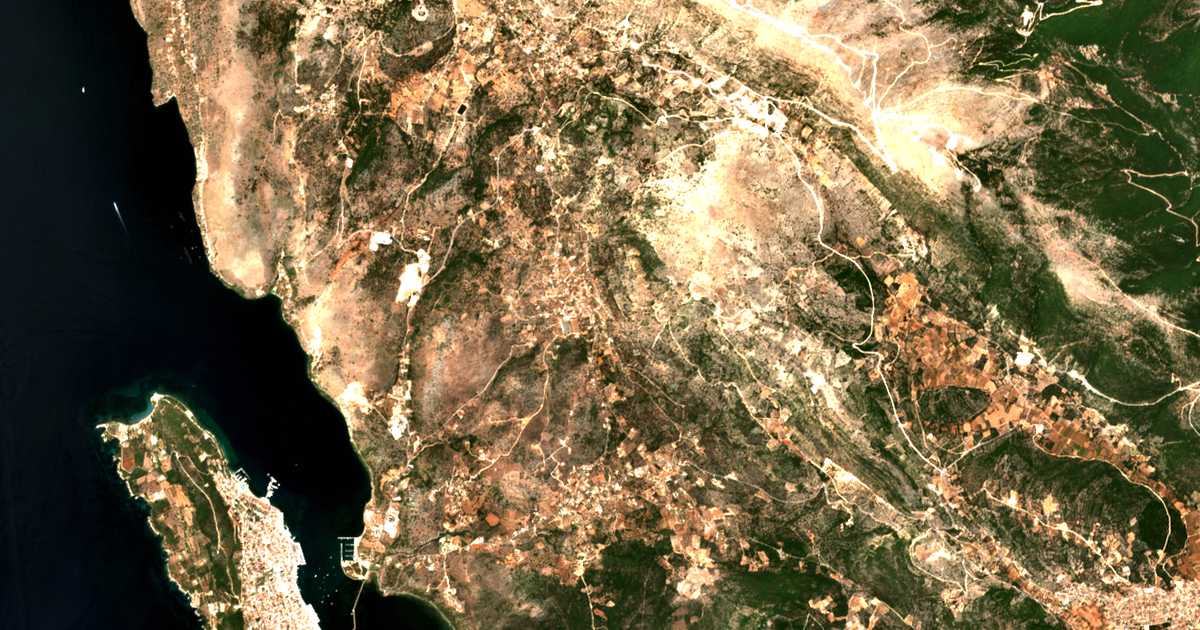 Satellitenkarte von Farakláta