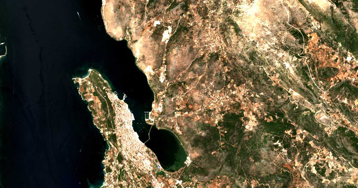 Satellitenkarte von Prokopáta