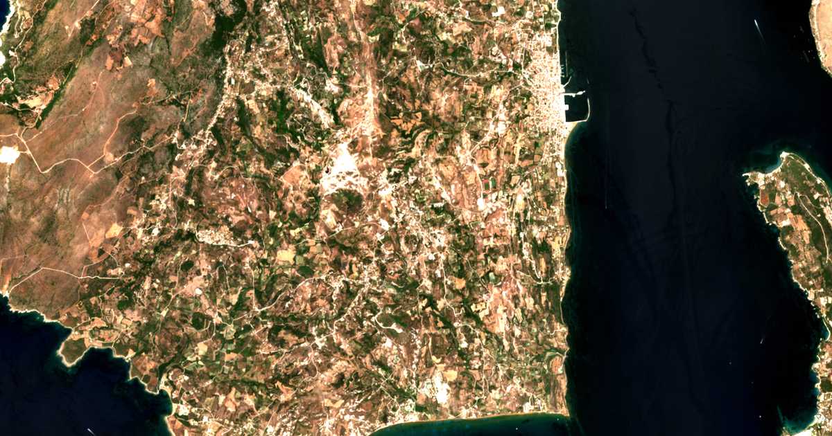 Satellitenkarte von Soullároi