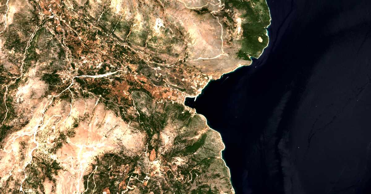 Satellitenkarte von Agia Effimia