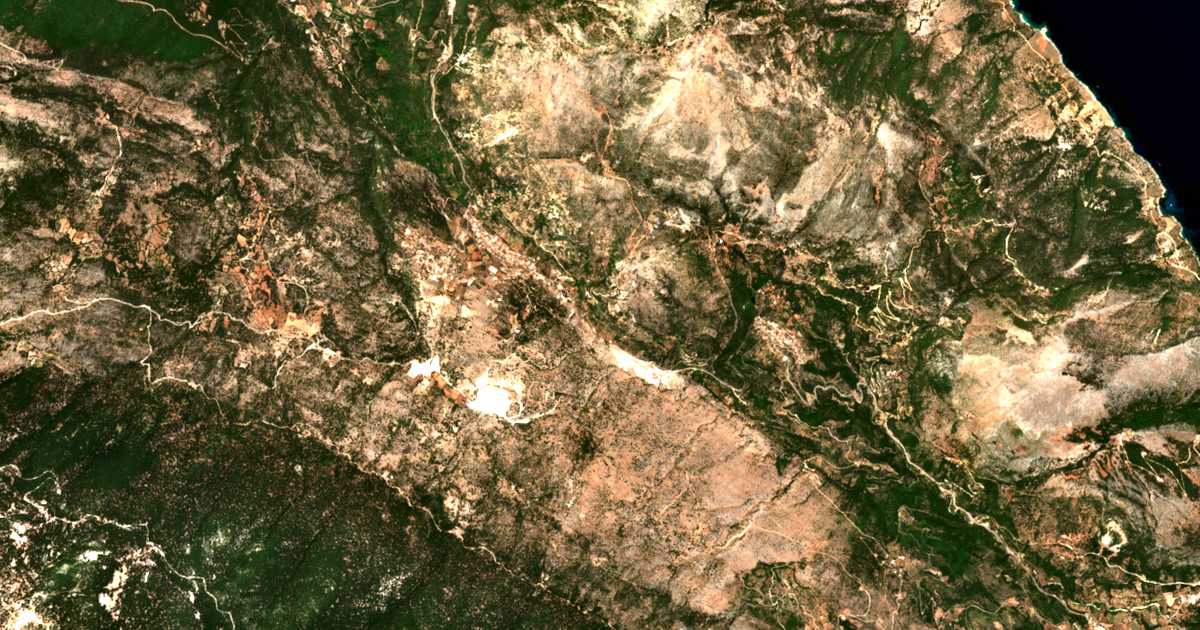 Satellitenkarte von Digaléton