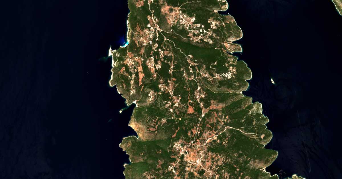 Satellitenkarte von Markouláta