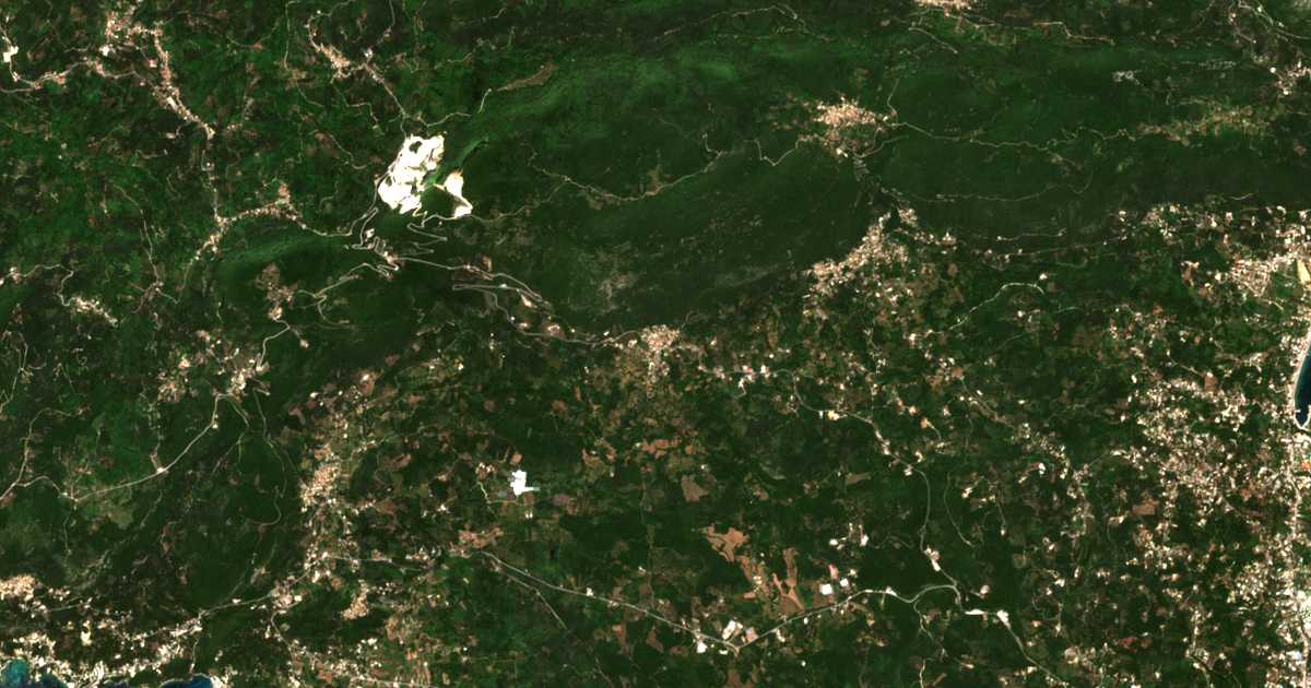 Satellitenkarte von Skriperón