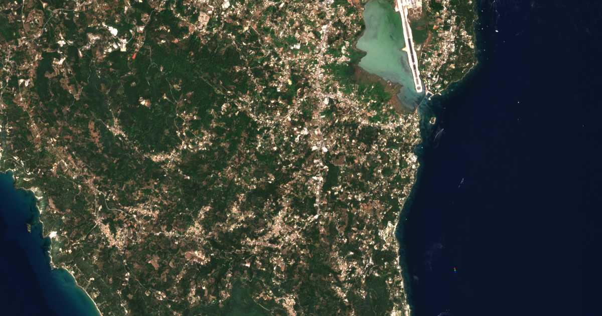 Satellitenkarte von Soulaíika