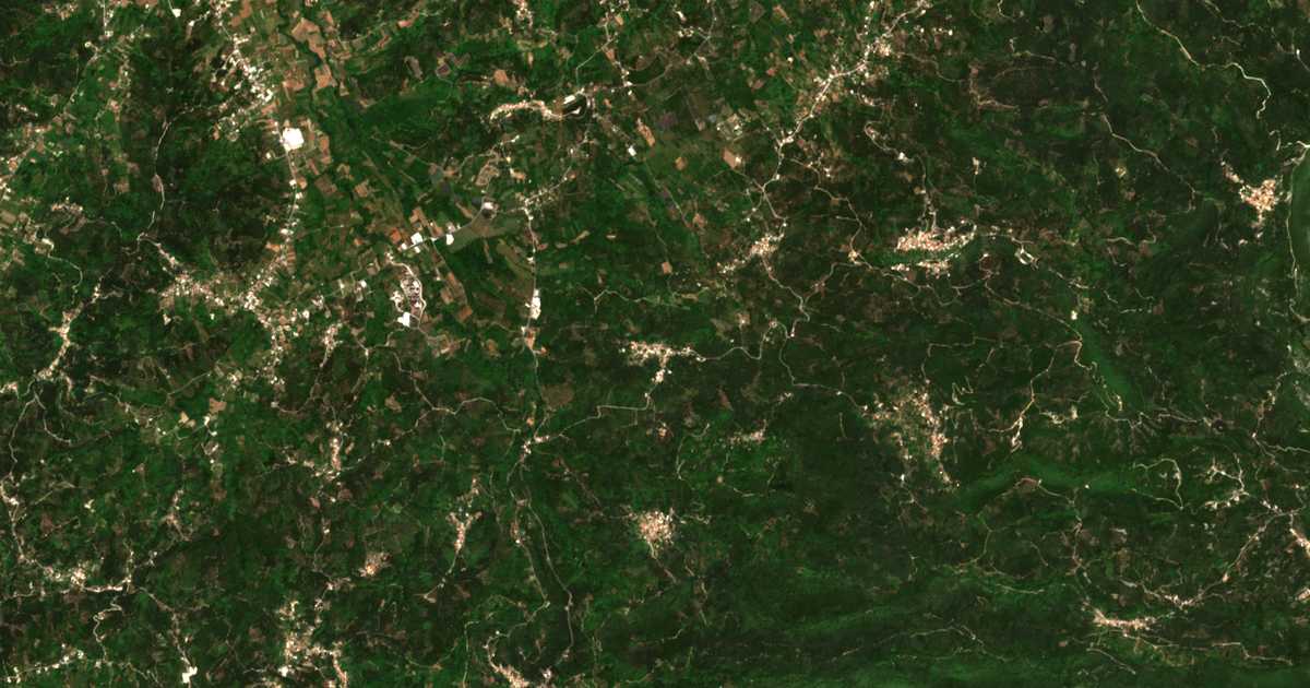 Satellitenkarte von Agii Douli
