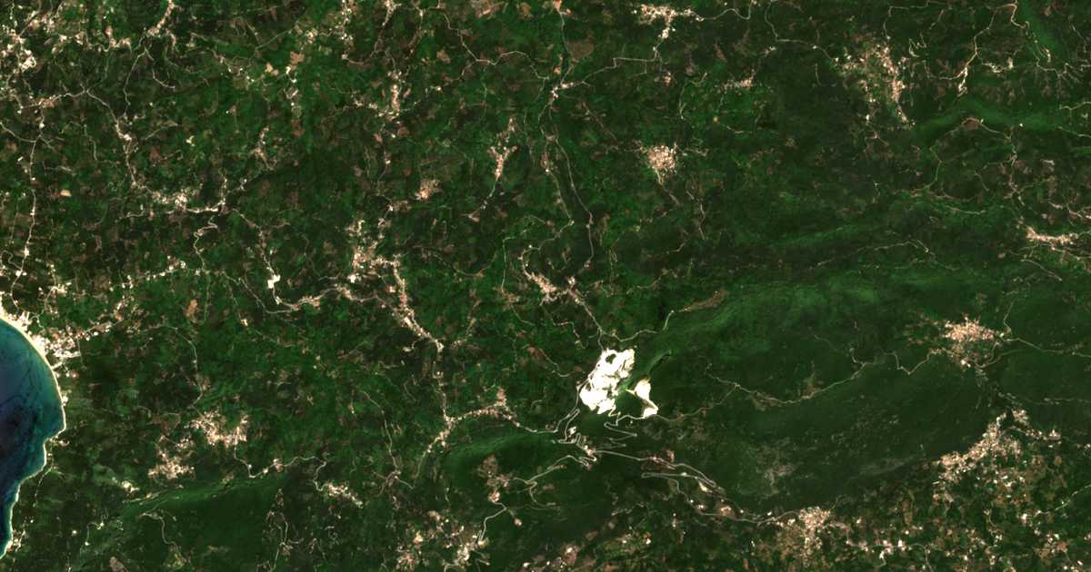 Satellitenkarte von Chorepískopoi
