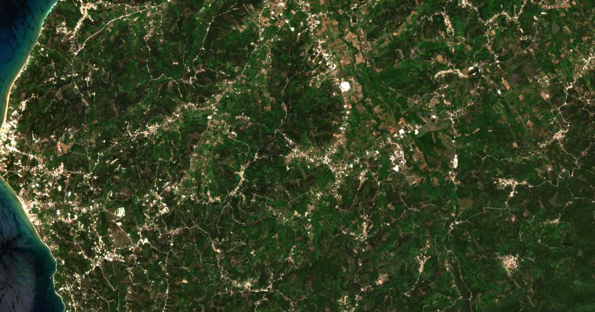Satellitenkarte von Velonades