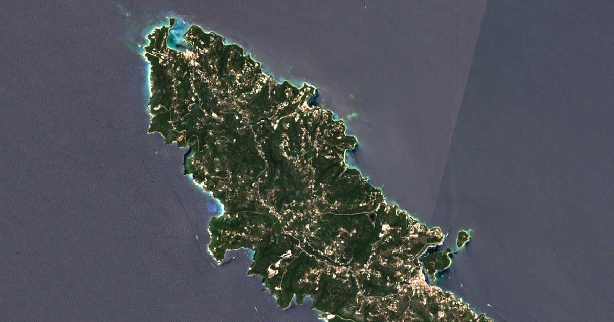 Satellitenkarte von Kagkátika