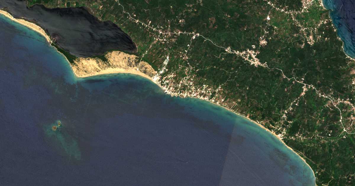 Satellitenkarte von Agios Georgios Argirades
