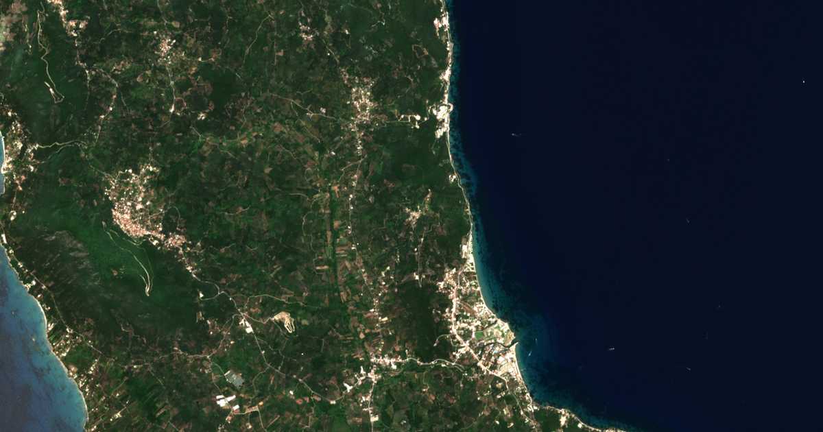 Satellitenkarte von Episkopianá