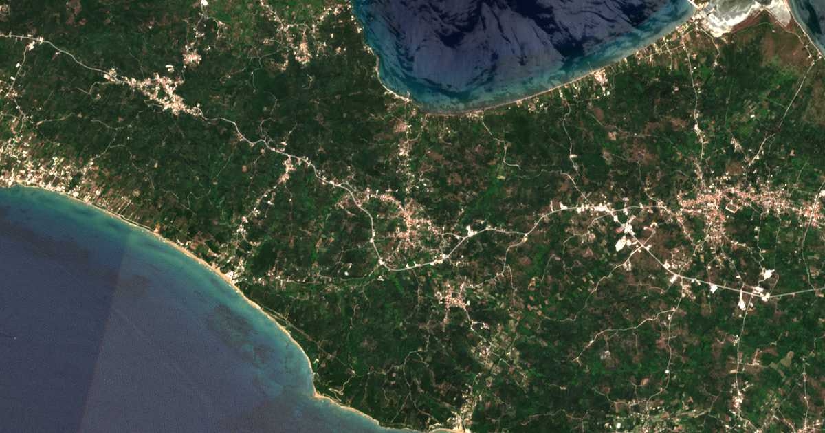 Satellitenkarte von Perivólion