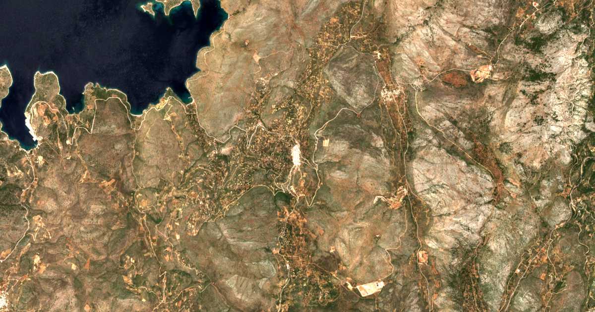 Satellitenkarte von Eláta