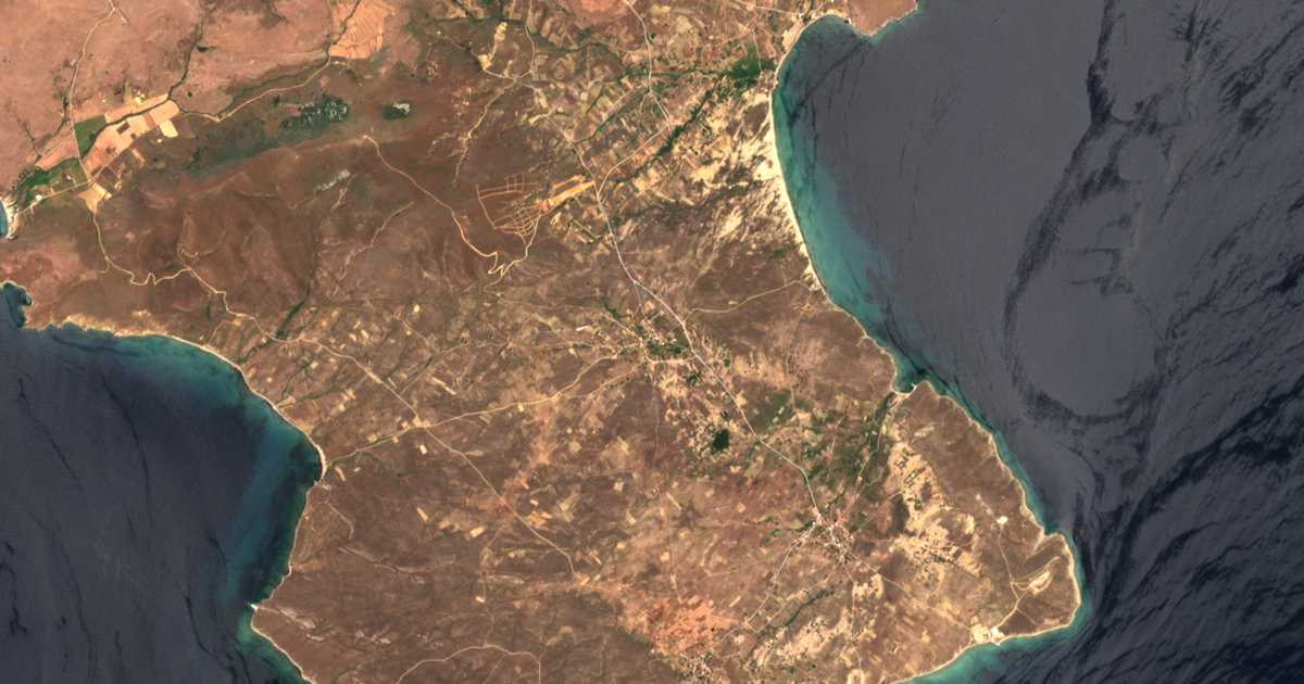 Satellitenkarte von Agía Sofía