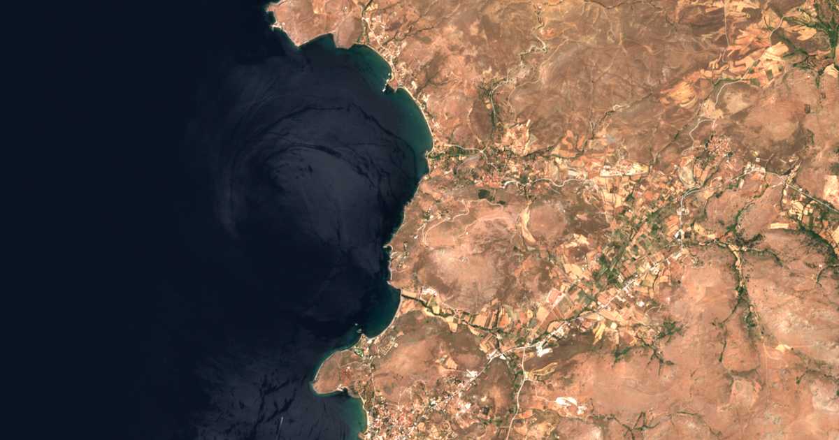 Satellitenkarte von Ágios Ioánnis