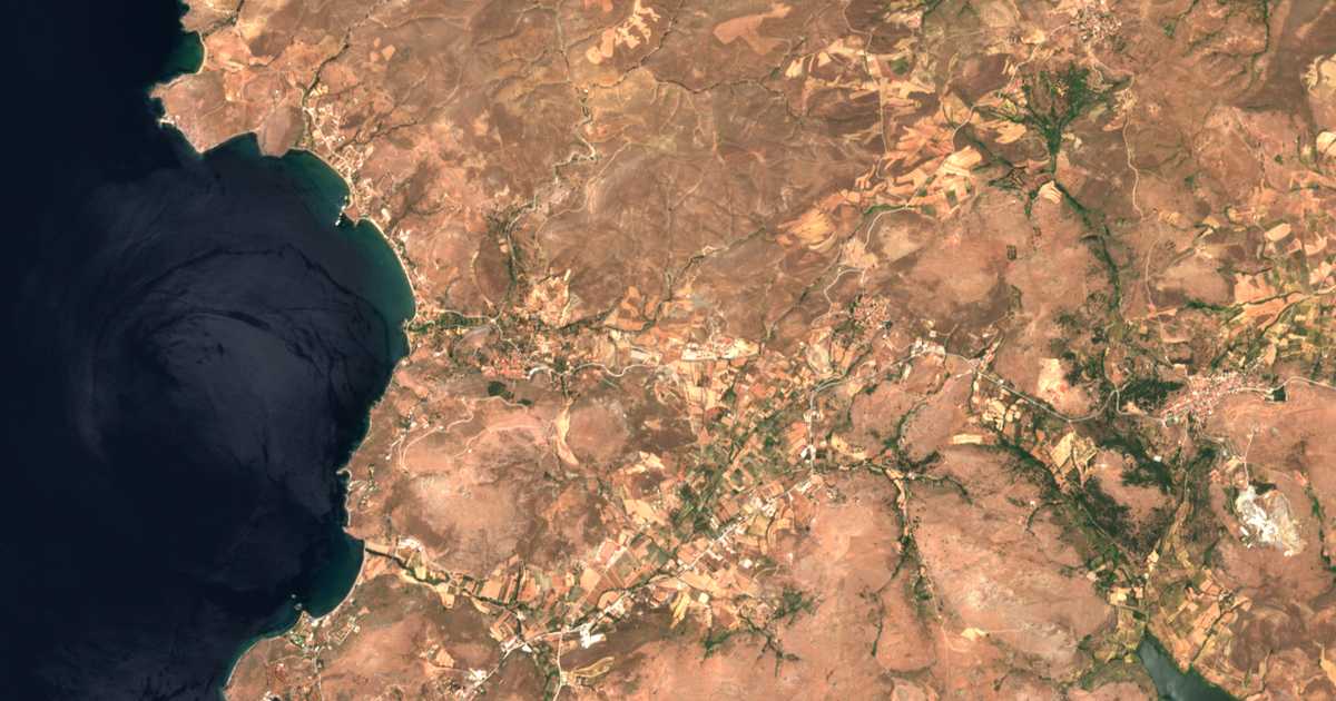 Satellitenkarte von Gáli