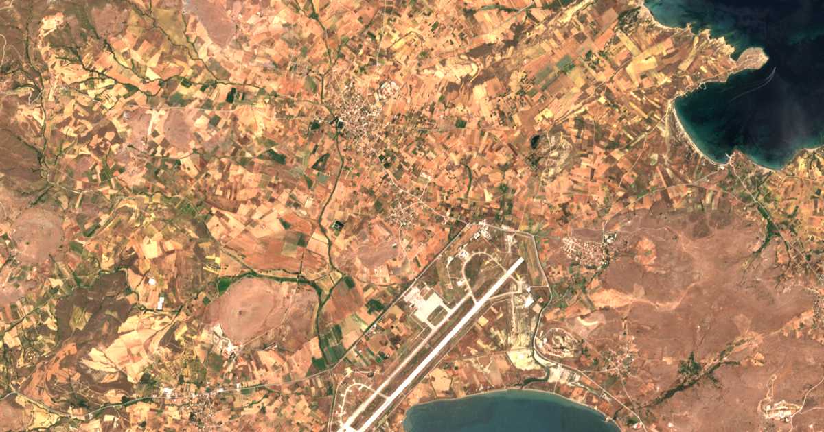 Satellitenkarte von Karpásion