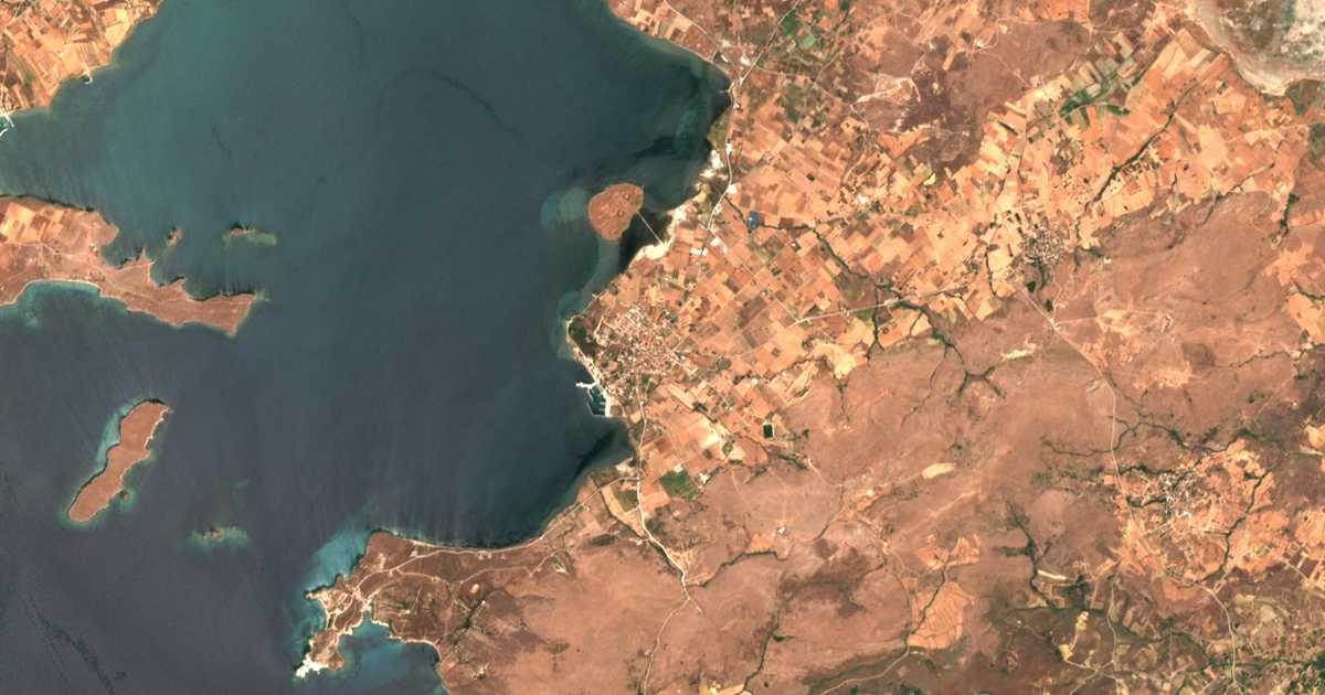 Satellitenkarte von Moudros