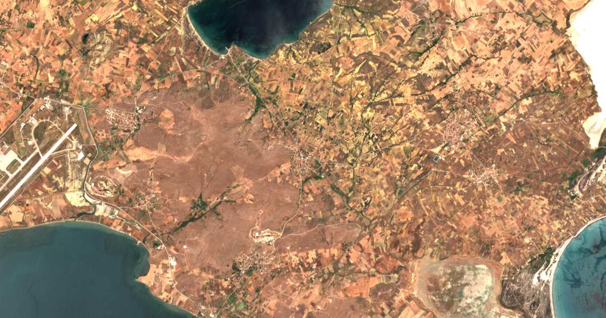 Satellitenkarte von Repanídion