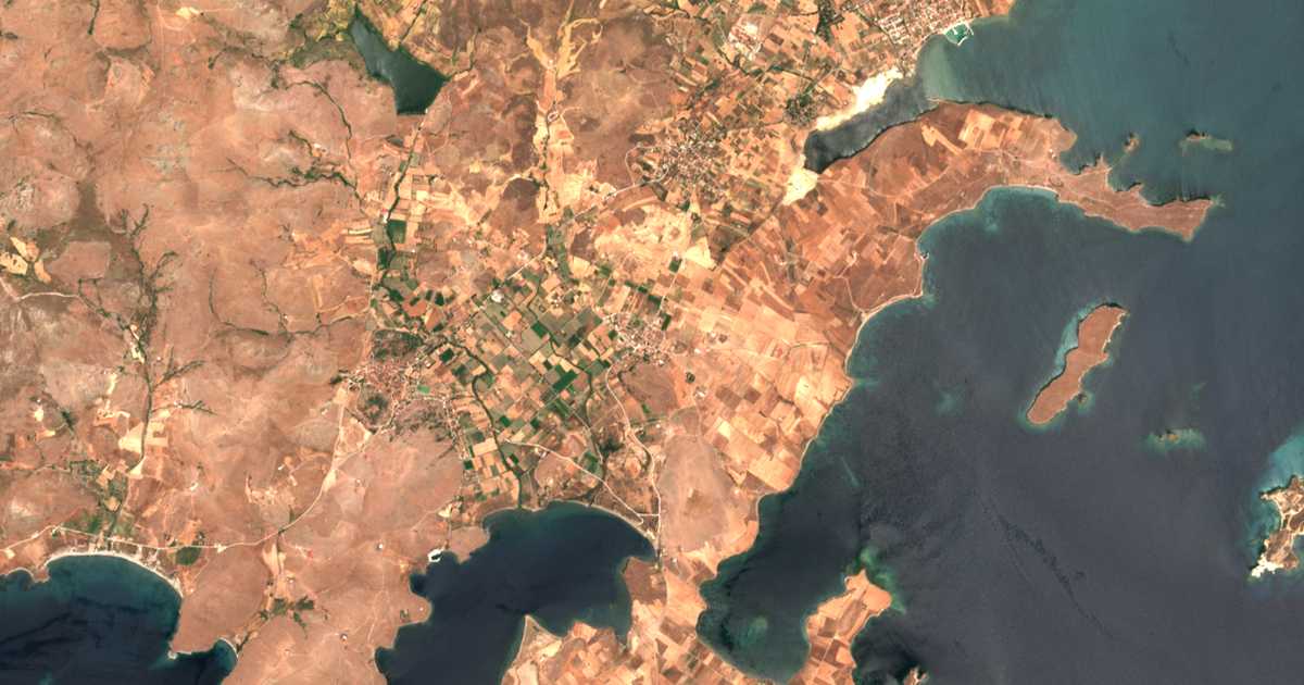 Satellitenkarte von Tsimándria