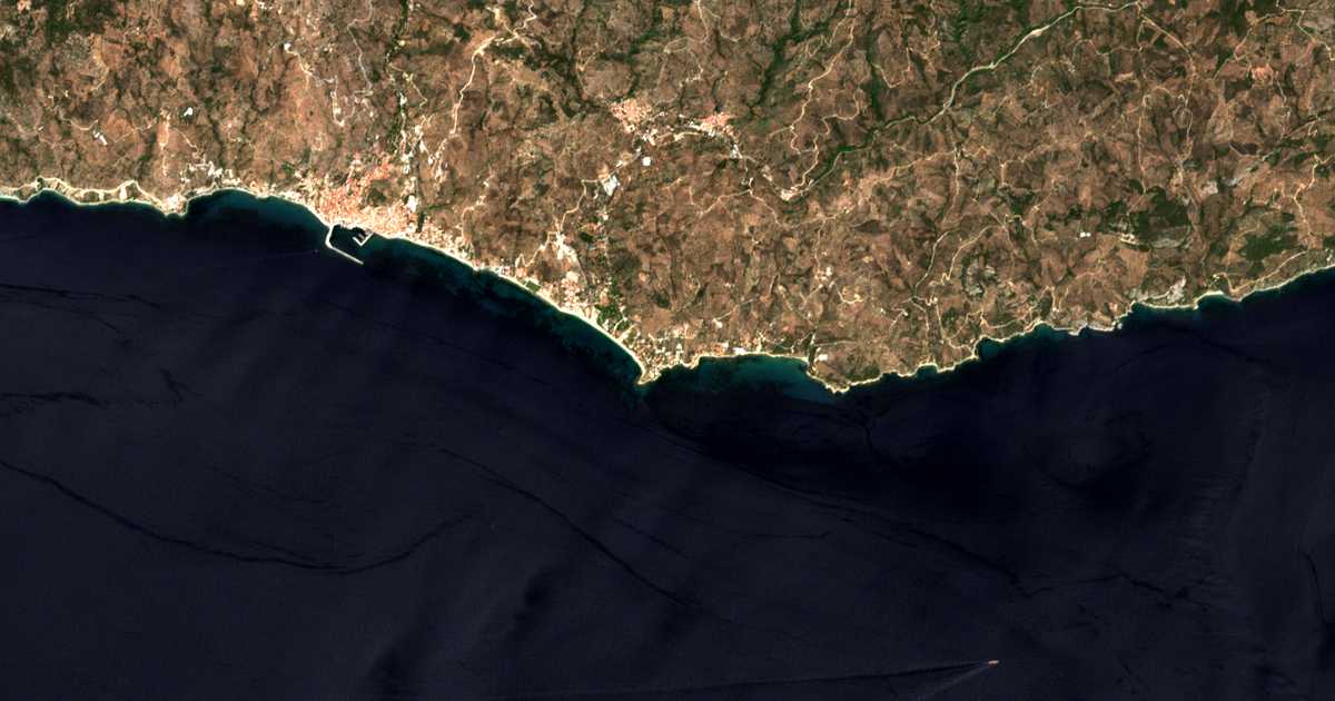 Satellitenkarte von Agía Varvára
