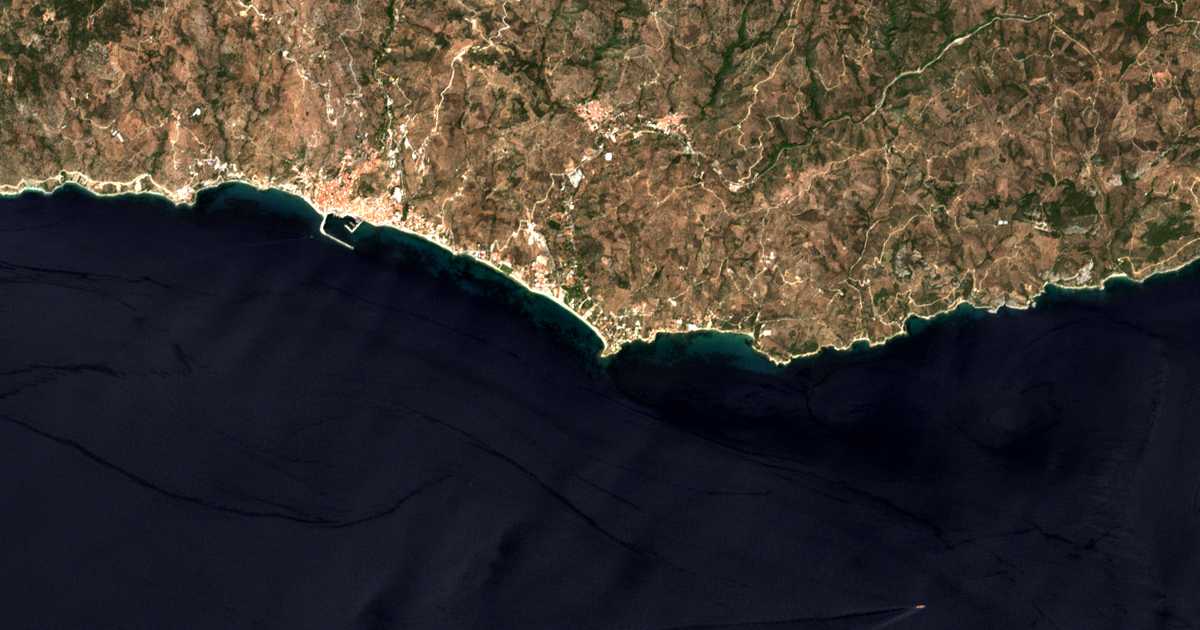 Satellitenkarte von Ágios Isídoros