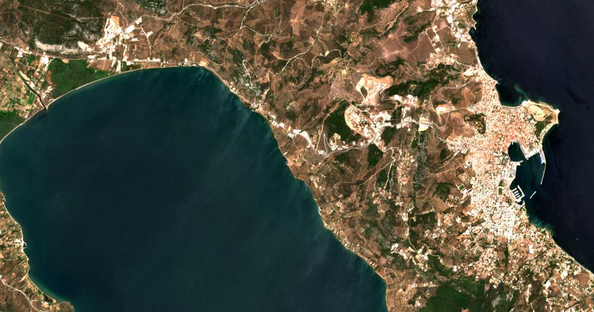 Satellitenkarte von Kédron