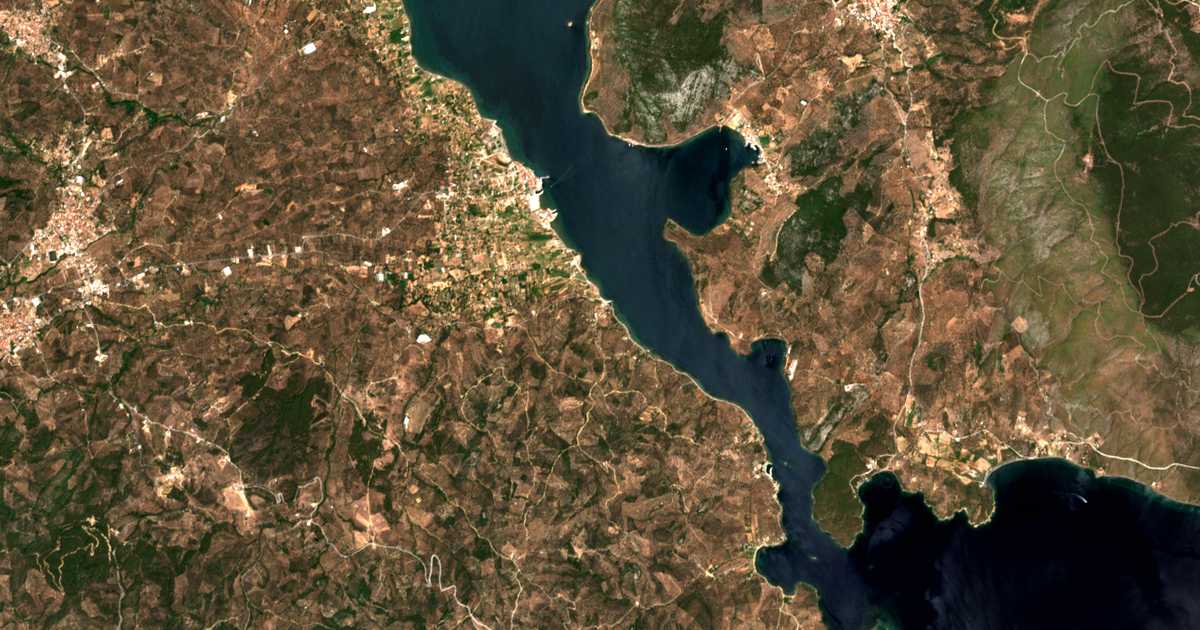 Satellitenkarte von Mármaro