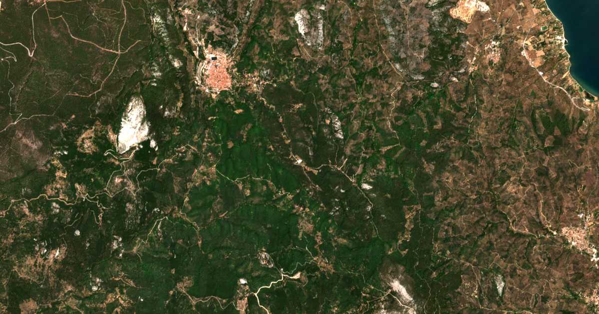 Satellitenkarte von Sanatórion