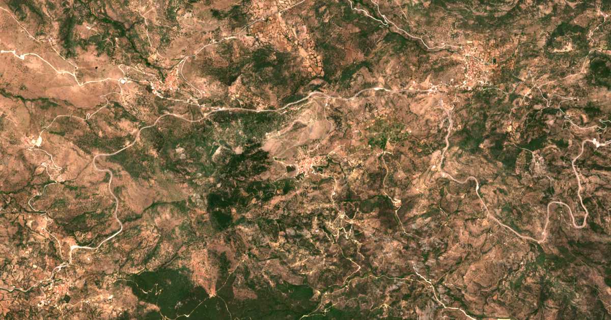 Satellitenkarte von Anemótia