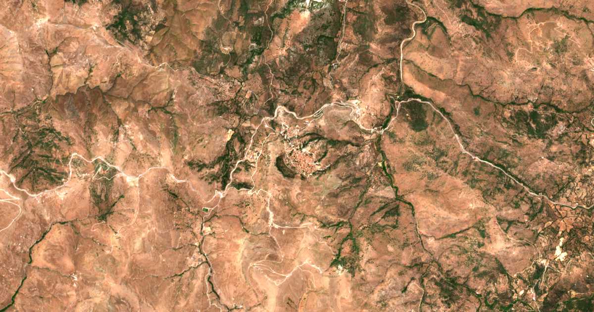Satellitenkarte von Antissa