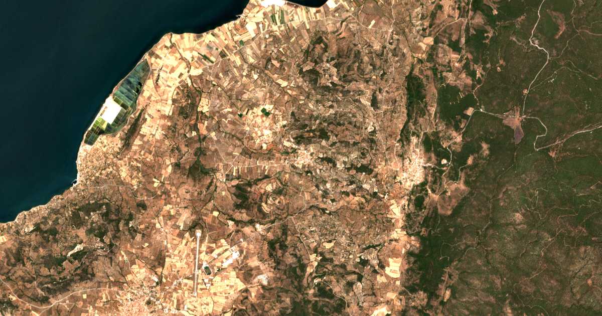 Satellitenkarte von Lisvórion