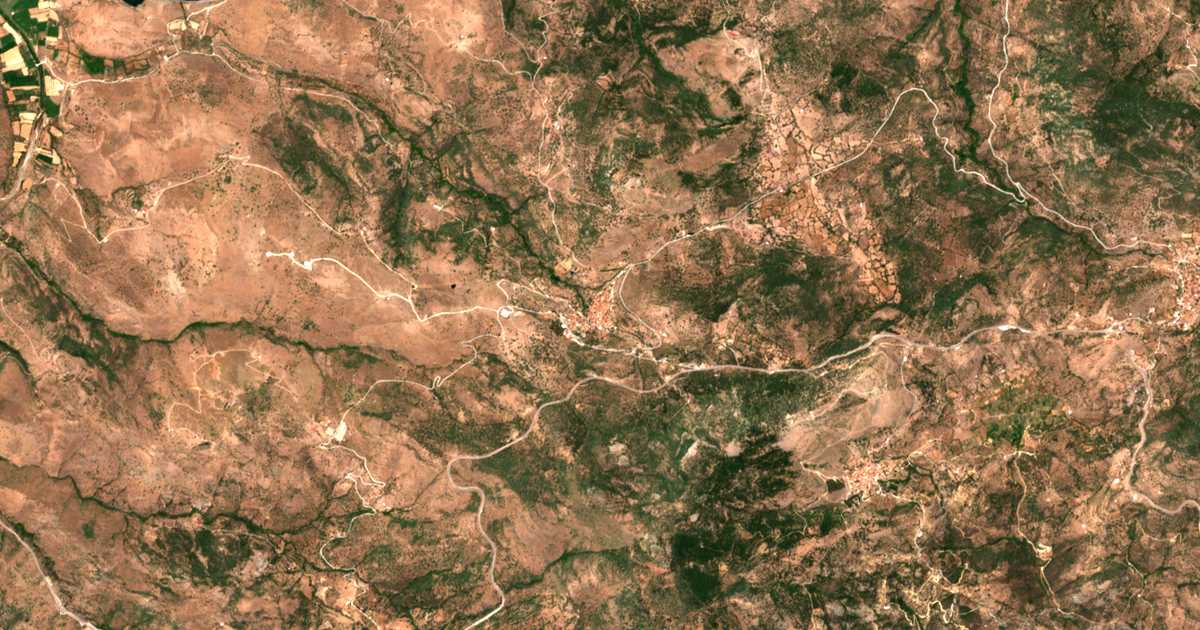 Satellitenkarte von Skalochórion