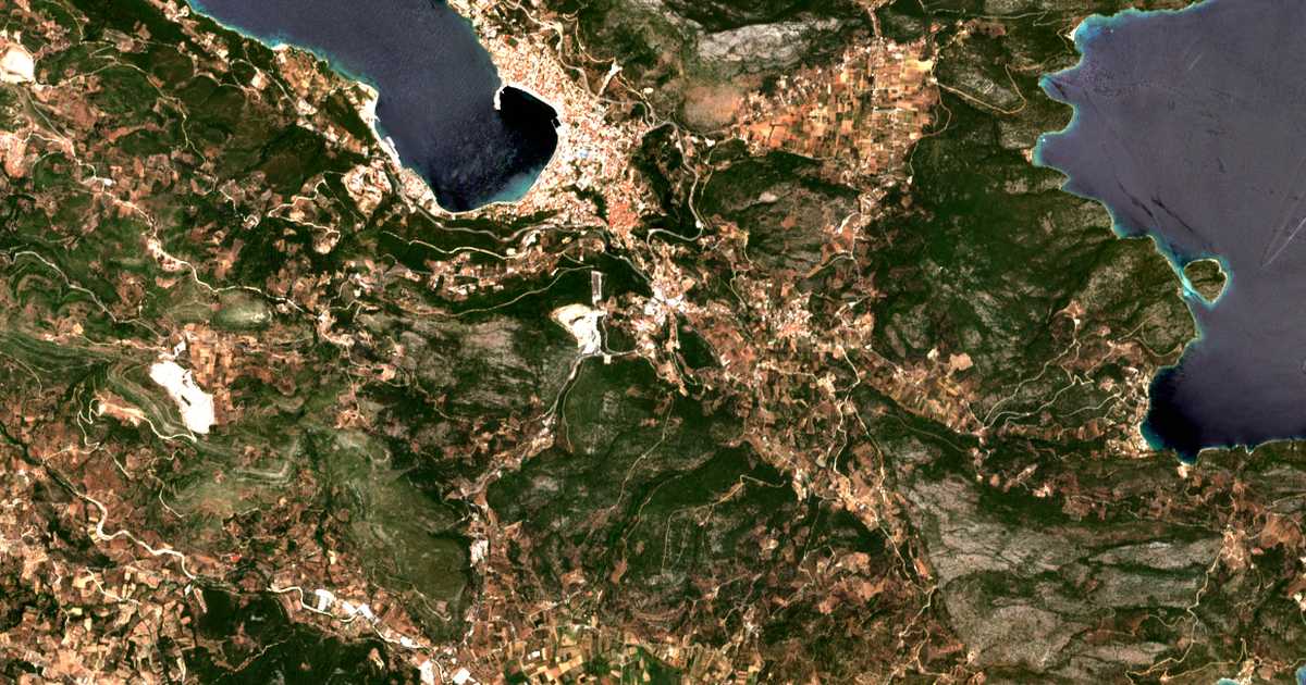 Satellitenkarte von Varélla