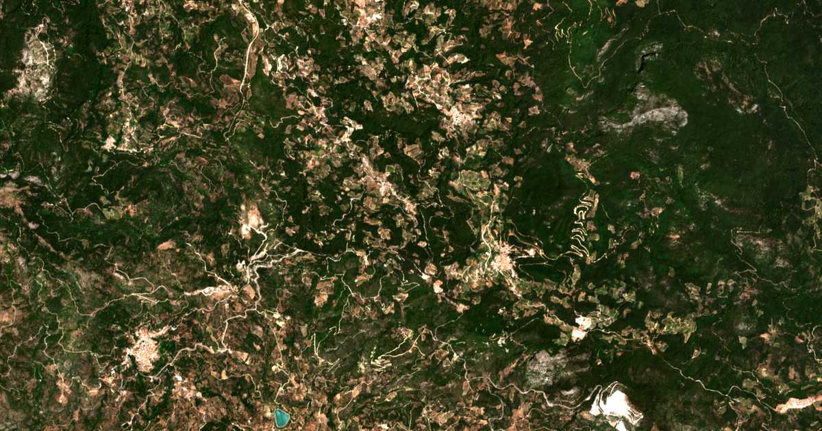 Satellitenkarte von Agii Theodori