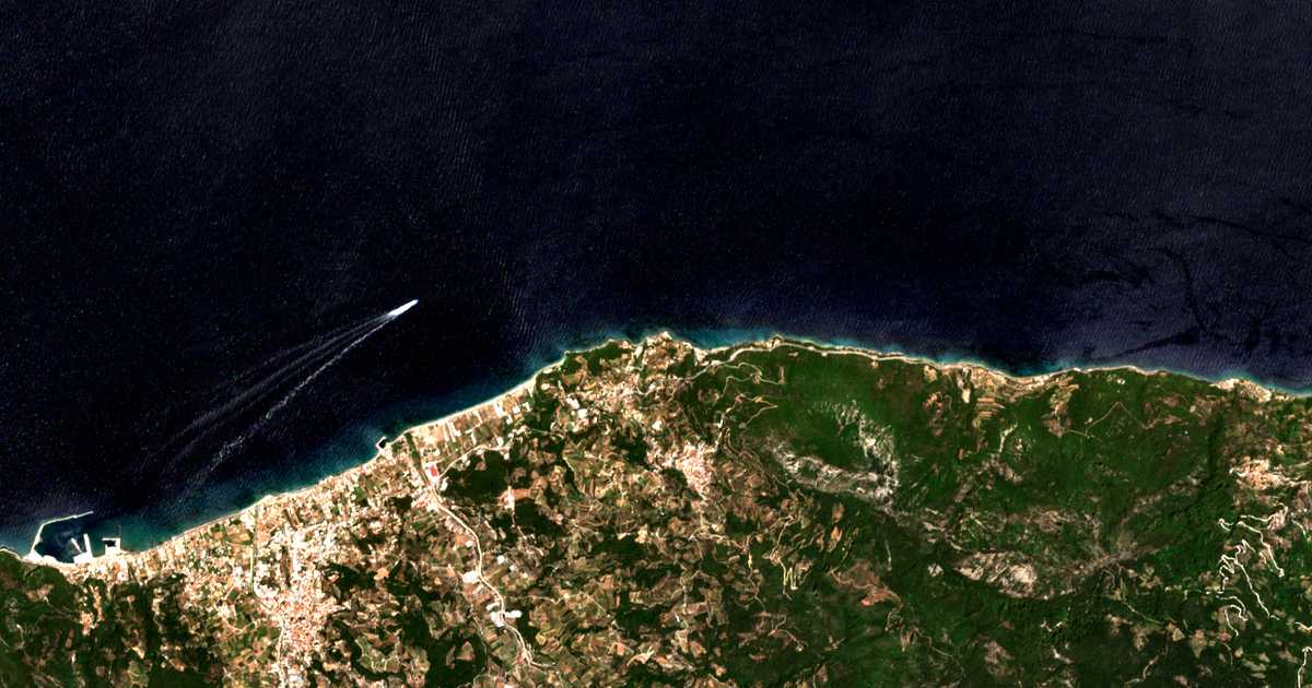 Satellitenkarte von Ágios Nikólaos