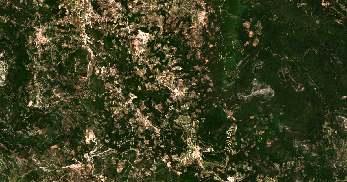 Satellitenkarte von Kondeika