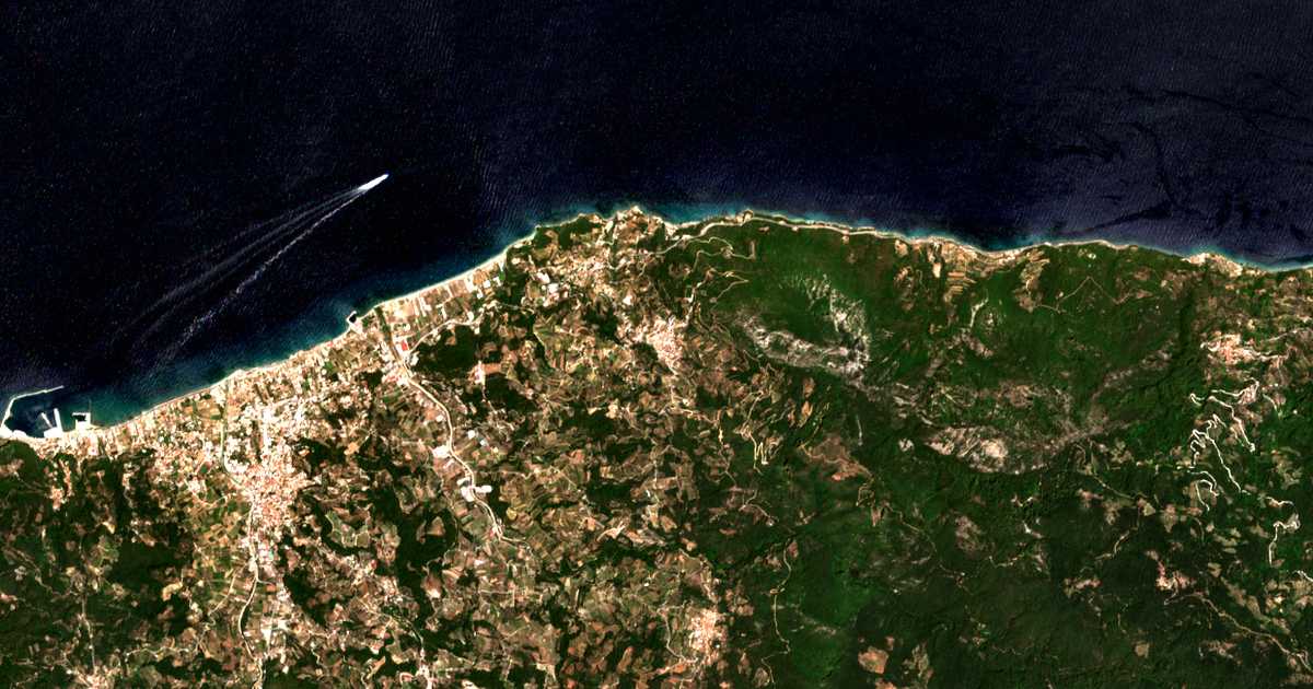 Satellitenkarte von Kondakeika